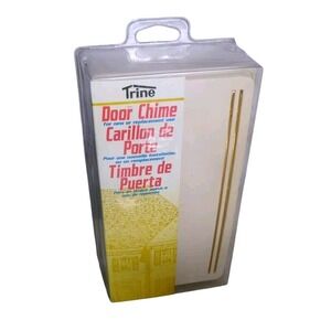 TRINE Door Chime 2-Note Front Door or 1-Note Rear Door New Sealed Vtg 1997